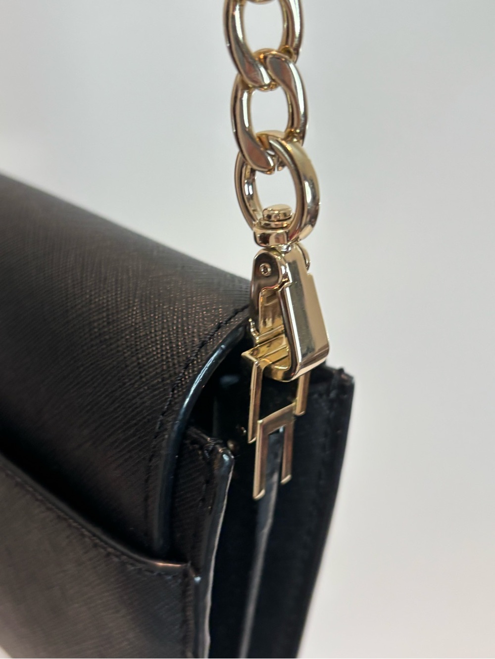 KATE SPADE ($258) Make It Mine Camila Black Saffiano Leather Crossbody Bag AUTH - Picture 9 of 16